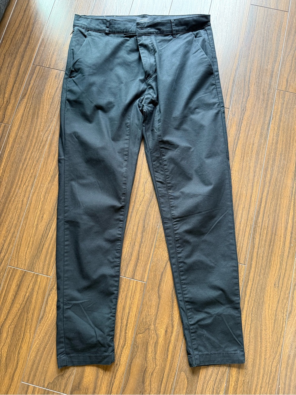 Zanerobe Black Slim Casual Trousers